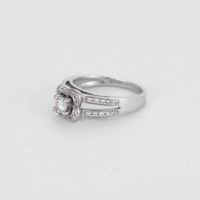 Bague 48 MAUBOUSSIN - Bague Chance Of Love n°2 Or gris et Diamants 58 Facettes DV4687-1-48-2