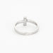 Bague 55 TIFFANY & CO - T1 - Bague en Or blanc et Diamants 58 Facettes DV0379-17-55-2