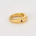 Bague 52 CHAUMET - Bague Jonc or jaune et saphir rose 58 Facettes DV0781-2-52-1