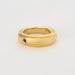 Bague 52 CHAUMET - Bague Jonc or jaune et saphir rose 58 Facettes DV0781-2-52-1