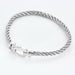 FRED - Force 10 - Bracelet en or gris et acier 58 Facettes DV0781-5