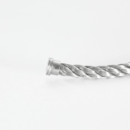 Bracelet FRED - Force 10 - Bracelet en or gris et acier 58 Facettes DV0781-5