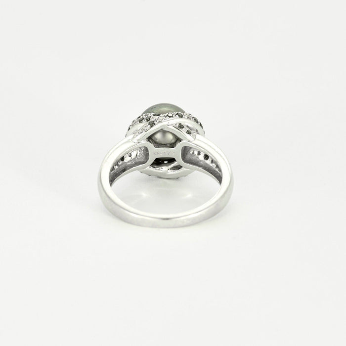 Bague 55 MAUBOUSSIN -CAVIAR MON AMOUR - Bague perles de Tahiti et diamant 58 Facettes DV0640-8-DV0736-1