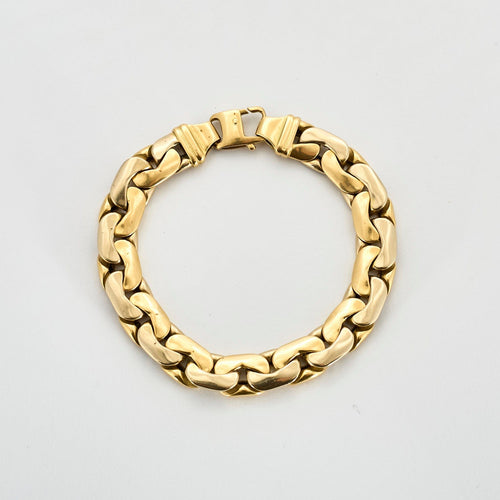 Bracelet Bracelet 2 ors jaune et or blanc 58 Facettes DV0640-7