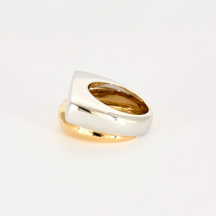 Bague 52 FRED - SUCCESS - Bague or deux tons jaune et blanc 58 Facettes DV8392-1-52-1