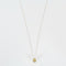 Collier Collier pendentif en or blanc, diamants jaune, dit "fancy" et diamants 58 Facettes DV5707-11