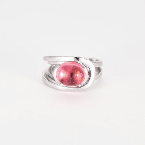 Bague 52 FRED - Sunlight - Bague Or blanc et Tourmaline rose 58 Facettes DV0806-5-52-1