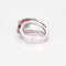 Bague 52 FRED - Sunlight - Bague Or blanc et Tourmaline rose 58 Facettes DV0806-5-52-1