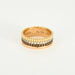 Bague 53 BOUCHERON - Quatre Classique Small - Or rose, blanc, jaune et Diamants et PVD marron 58 Facettes DDV8241-2