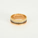 Bague 53 BOUCHERON - Quatre Classique Small - Or rose, blanc, jaune et Diamants et PVD marron 58 Facettes DDV8241-2