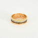 Bague 53 BOUCHERON - Quatre Classique Small - Or rose, blanc, jaune et Diamants et PVD marron 58 Facettes DDV8241-2