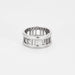 Bague 52 TIFFANY - Atlas - Bague Or blanc et Diamants 58 Facettes DDV8241-3-52