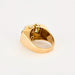 Bague 53 Bague Tank en or jaune et diamants 58 Facettes DV0777-6-53-2