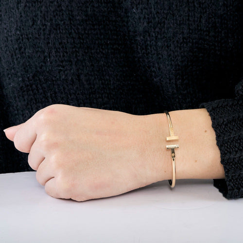 Bracelet TIFFANY & Co - WIRE - Bracelet en Or rose 58 Facettes DDV7621-1