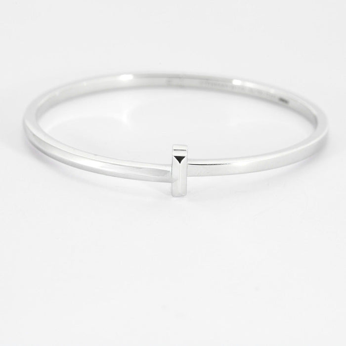 Bracelet TIFFANY & Co - T1 - Bracelet or blanc 58 Facettes DV7621-2