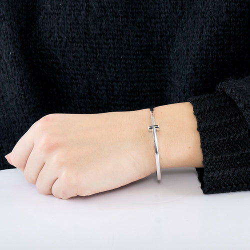 Bracelet 16 TIFFANY & Co - T1 - Bracelet or blanc 58 Facettes DV7621-2-16-3