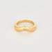 Bague 54 CARTIER - Triandre - Bague solitaire en Or jaune et Diamant princesse 58 Facettes DV7013-5-54-3