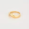 Bague 54 CARTIER - Triandre - Bague solitaire en Or jaune et Diamant princesse 58 Facettes DV7013-5-54-3