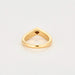 Bague 54 CARTIER - Triandre - Bague solitaire en Or jaune et Diamant princesse 58 Facettes DV7013-5-54-3