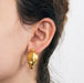 Boucles d'oreilles ILIAS LALOUNIS - Créoles en or jaune 58 Facettes DV0783-1