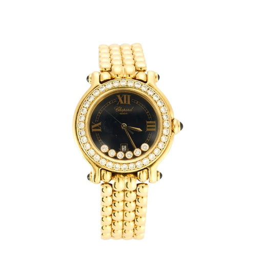 Montre CHOPARD - Happy Sport - Montre de dame or jaune, diamants 58 Facettes DV0823-1