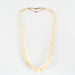 Collier Collier en or jaune et perles blanches 58 Facettes DV0778-1