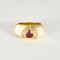 Bague 51 Bague  en or jaune, nacre et rubis 58 Facettes DV7949-1-51-2