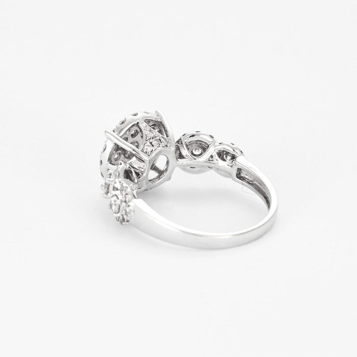 Bague 54.5 Bague en or blanc et diamants 58 Facettes DV0820-3-545-2