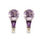 Boucles d'oreilles MAUBOUSSIN - Boucles d'oreilles en or gris et améthyste 58 Facettes DV1488-5