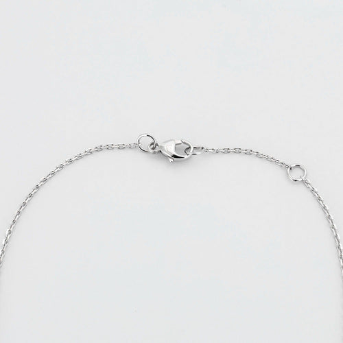 Pendentif Pendentif en or blanc et saphir cabochon 58 Facettes DV0125-9