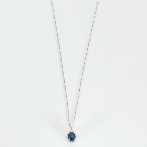 Pendentif Pendentif en or gris et diamants 58 Facettes DV0803-2