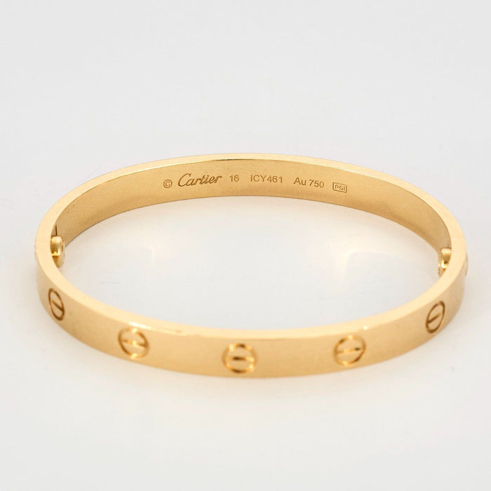 Bracelet CARTIER - Love - Bracelet jonc en or jaune 58 Facettes DDV7909-1