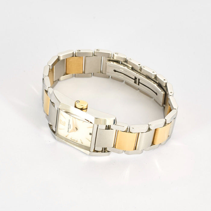 Montre BAUME & MERCIER - HAMPTON - Montre en acier et plaqué or 58 Facettes DV0798-1