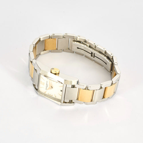 Montre BAUME & MERCIER - HAMPTON - Montre en acier et plaqué or 58 Facettes DV0798-1
