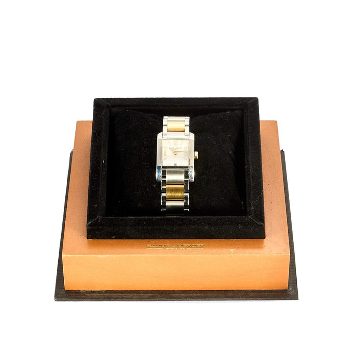 Montre BAUME & MERCIER - HAMPTON - Montre en acier et plaqué or 58 Facettes DV0798-1