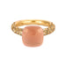 Bague 53 POMELLATO - Nudo Petit - Bague en Or rose, Quartz et Diamants cognac 58 Facettes DV0184-22-53-2