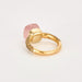 Bague 53 POMELLATO - Nudo Petit - Bague en Or rose, Quartz et Diamants cognac 58 Facettes DV0184-22-53-2