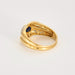 Bague 54 Bague en or jaune, saphir et diamants 58 Facettes DV4440-12-54-3