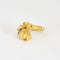 Bague 51 ZOLOTAS - Bague "Chimère" en or jaune, diamants et rubis 58 Facettes DV0833-1-51-2