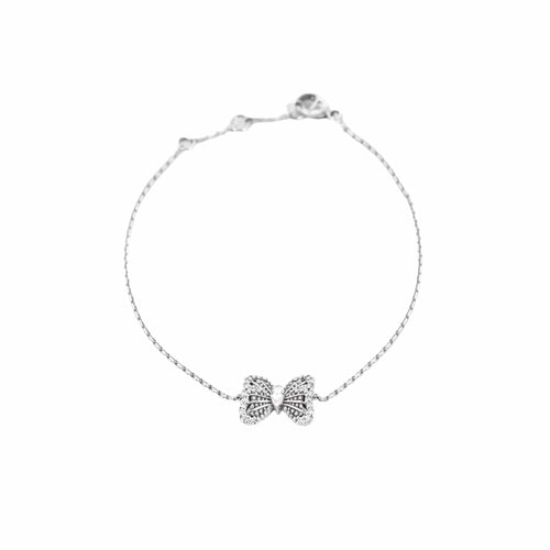 Bracelet DE BEERS - PORTRAITS DE LA NATURE PAPILLON - Bracelet en or blanc et diamants 58 Facettes DV0835-1