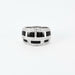 Bague 54 MAUBOUSSIN - Le vice - Bague en laque noir, or gris et diamants 58 Facettes DV9139-1-54-3