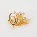 Broche Broche gerbe en or jaune platine et diamants 58 Facettes DV7166-4