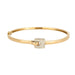 Bracelet GUY LAROCHE - Bracelet en or deux tons jaune et blanc, diamants 58 Facettes DV1488-3