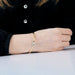 Bracelet GUY LAROCHE - Bracelet en or deux tons jaune et blanc, diamants 58 Facettes DV1488-3