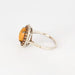 Bague 51.5 Bague or gris, opale de feu, saphirs orange et diamants 58 Facettes DV7166-2-515-3