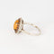 Bague 51.5 Bague or gris, opale de feu, saphirs orange et diamants 58 Facettes DV7166-2-515-3
