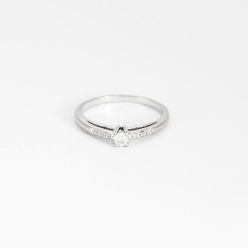 Bague 51.5 MAUBOUSSIN- Bague Solitaire en or gris et diamant modèle "Tu es le Sel de ma vie" 58 Facettes DV9779-2-515-3