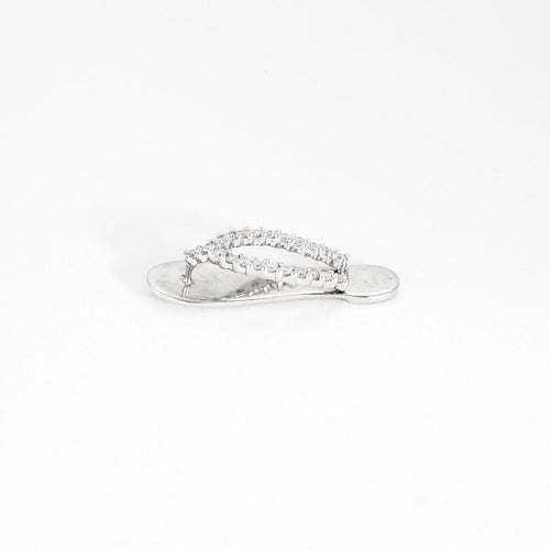 Pendentif Pendentif or blanc et diamants 58 Facettes DV0846-15