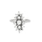 Bague 50 Bague en or gris et diamants 58 Facettes DV8127-1-50-2