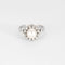 Bague 50 Bague Marguerite or blanc, perle et diamants 58 Facettes DV0846-16-50-2